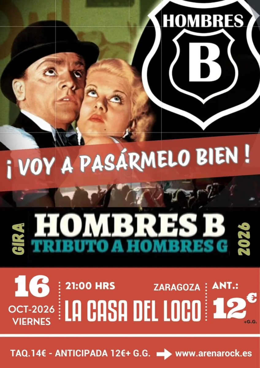 HOMBRES B (Tributo a Hombres G)