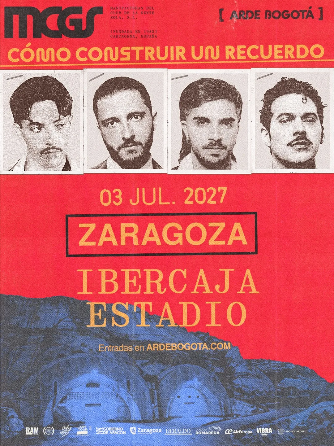 Cartel de Arde Bogotá