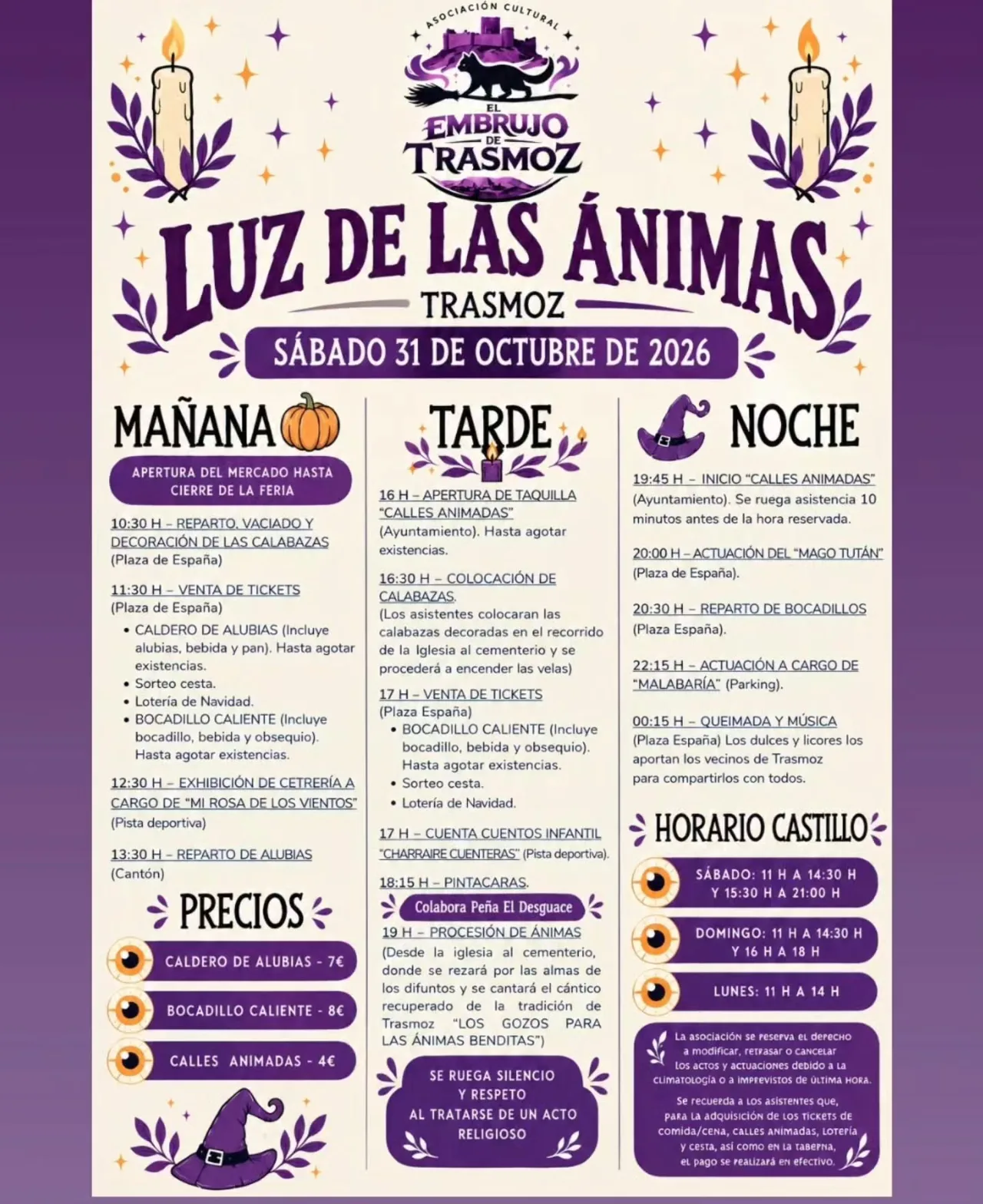 Cartel de Luz de las Ánimas