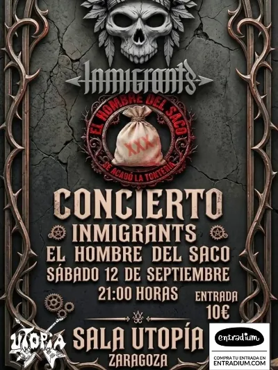 EL HOMBRE DEL SACO + INMIGRANTS