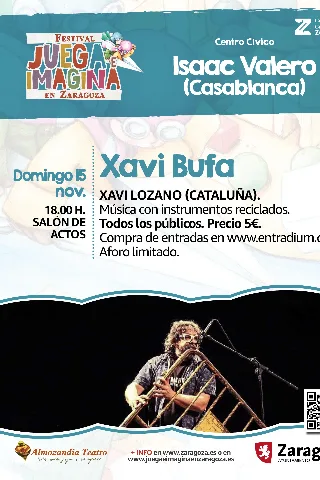 Juega E Imagina 2026: Xavi Bufa. Xavi Lozano