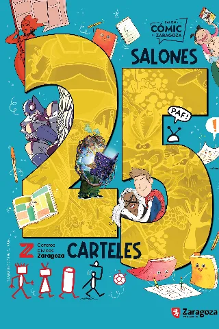 Exposición 25 años del Salón del Cómic de Zaragoza