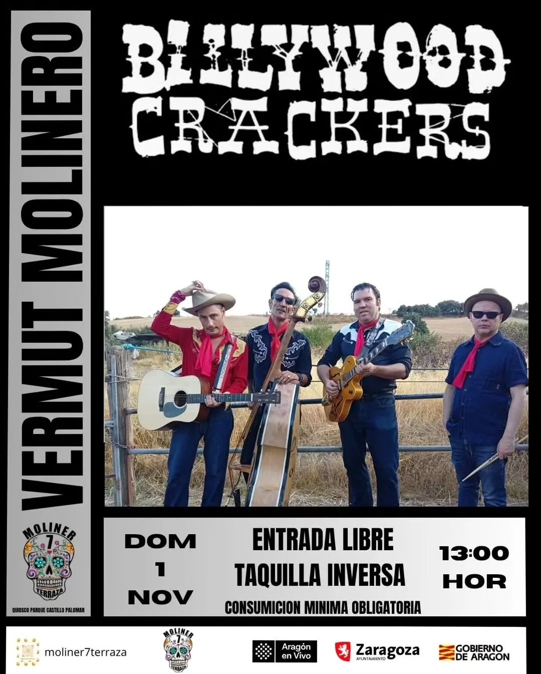Billywood Crackers en el Vermut Molinero