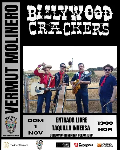 Billywood Crackers en el Vermut Molinero