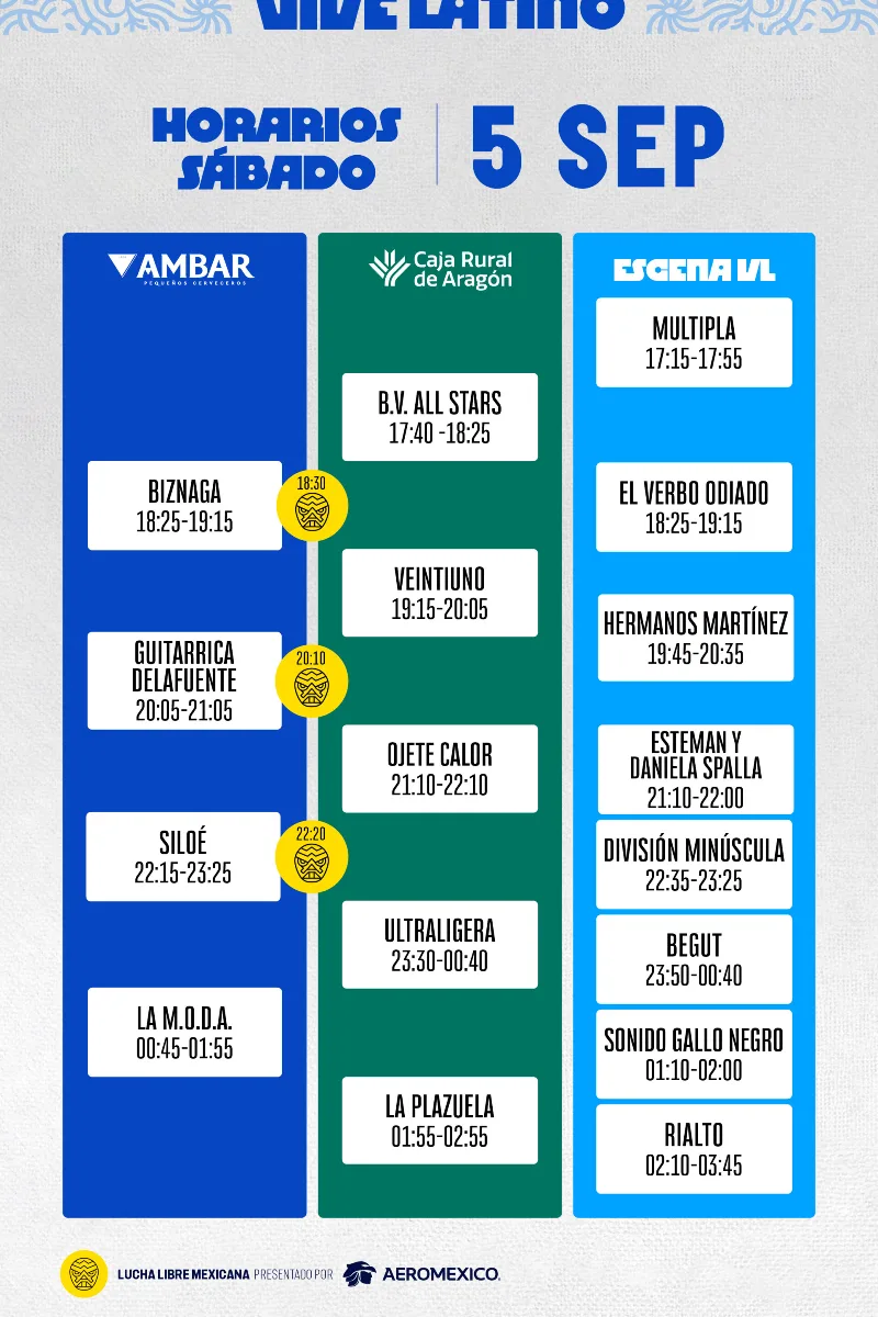 Cartel de VIVE LATINO