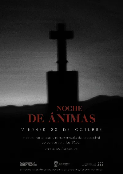 Noche de Ánimas en la catedral de Barbastro