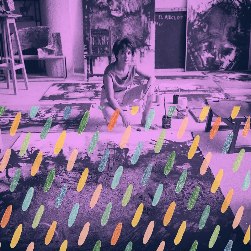 Visita taller Juana Francés: entre materia y color 11:00h
