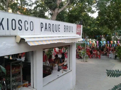 Kiosco del Parque Bruil