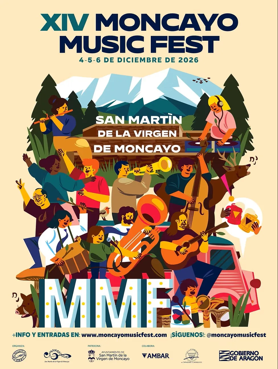 El Moncayo Music Fest anuncia las fechas y presenta el cartel de su edición de 2026 - imagen 1