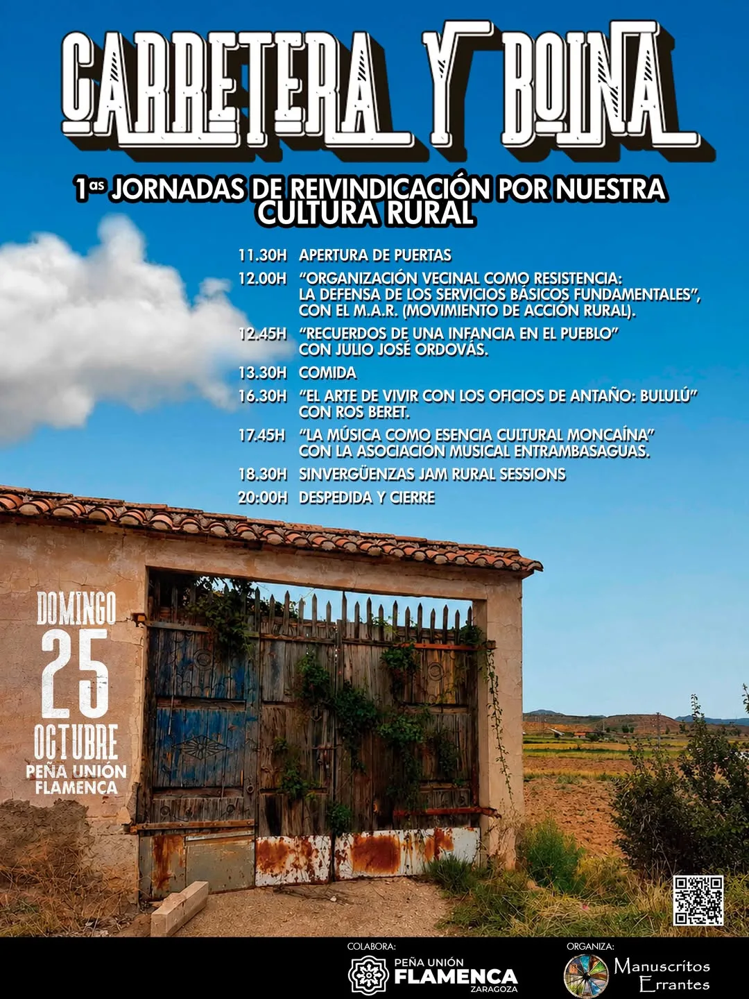 Carretera y Boina reunirá en Zaragoza cultura y reivindicación rural - imagen 1