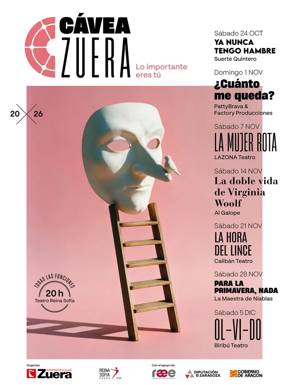 Cávea Zuera reúne siete propuestas para reír, emocionarse y reflexionar desde el escenario - imagen 1
