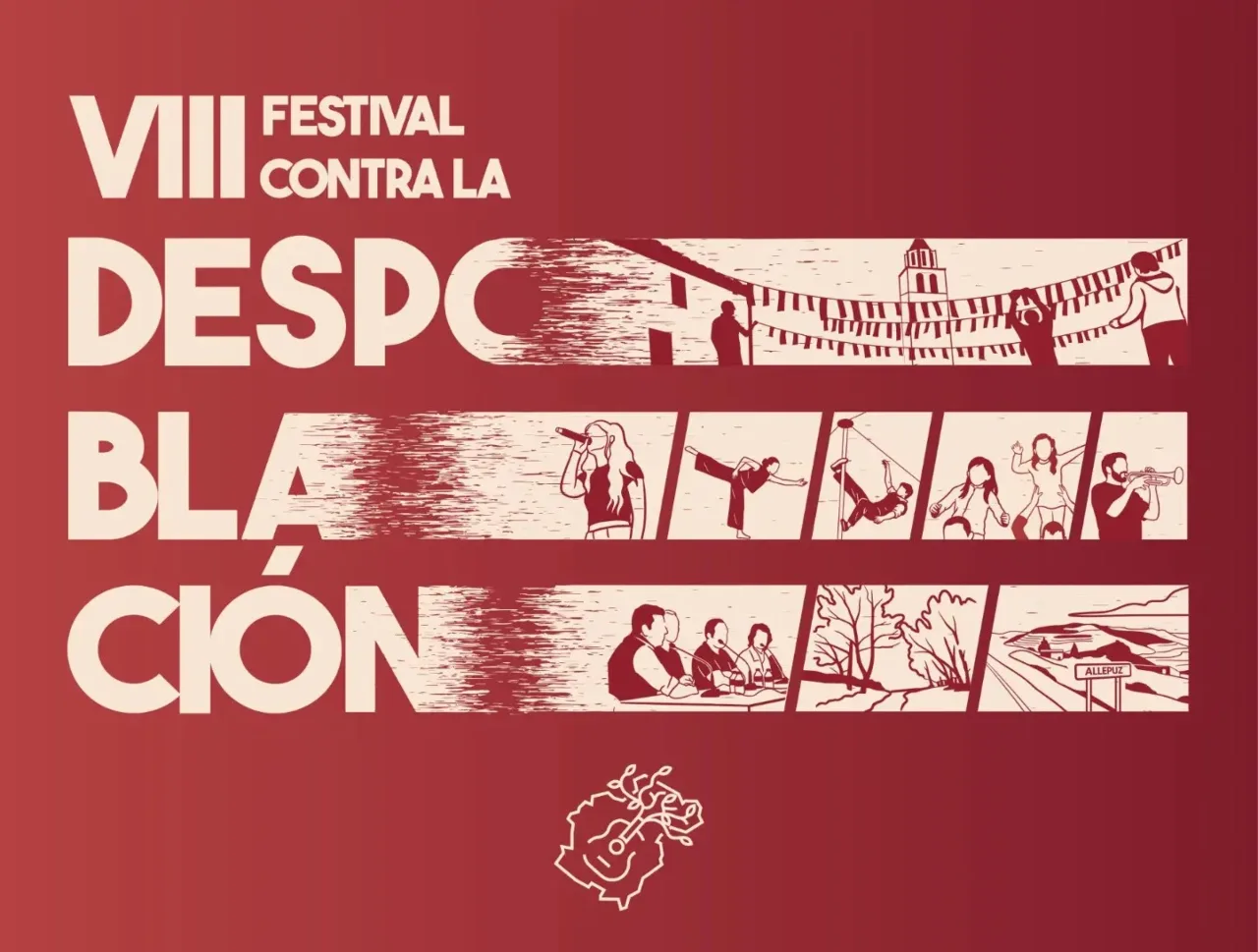 Allepuz vuelve a plantar cara a la despoblación con tres días de cultura, música y reivindicación