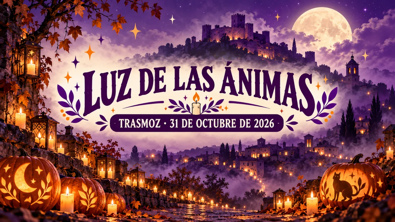 Velas, calabazas y leyendas iluminarán Trasmoz en la Luz de las Ánimas