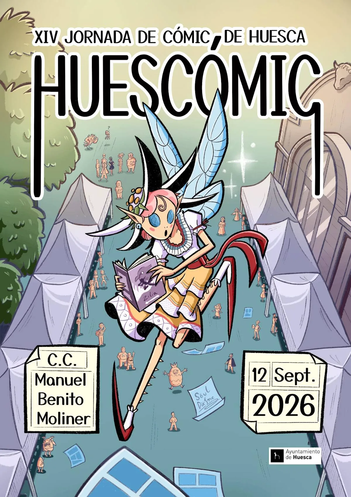 Huescómic 2026 reúne en Huesca a siete destacados autores del cómic español - imagen 1