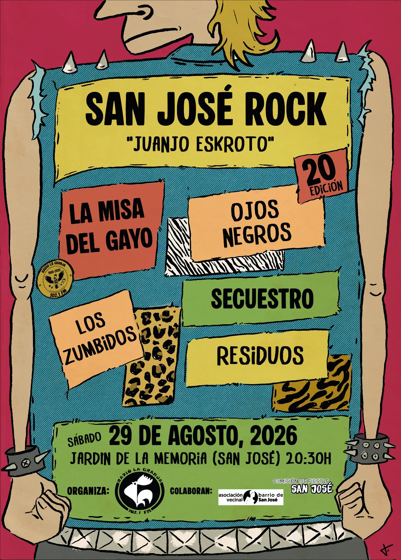 Dos noches de rock y metal para celebrar la música de barrio en San José - imagen 1