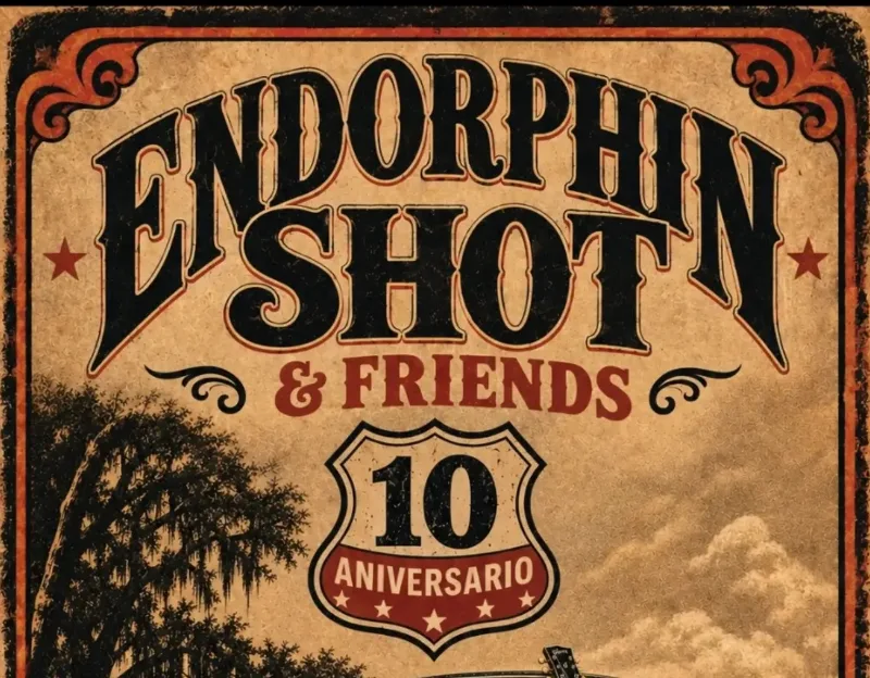 Endorphin Shot celebrará diez años sobre los escenarios con un concierto especial en Zaragoza